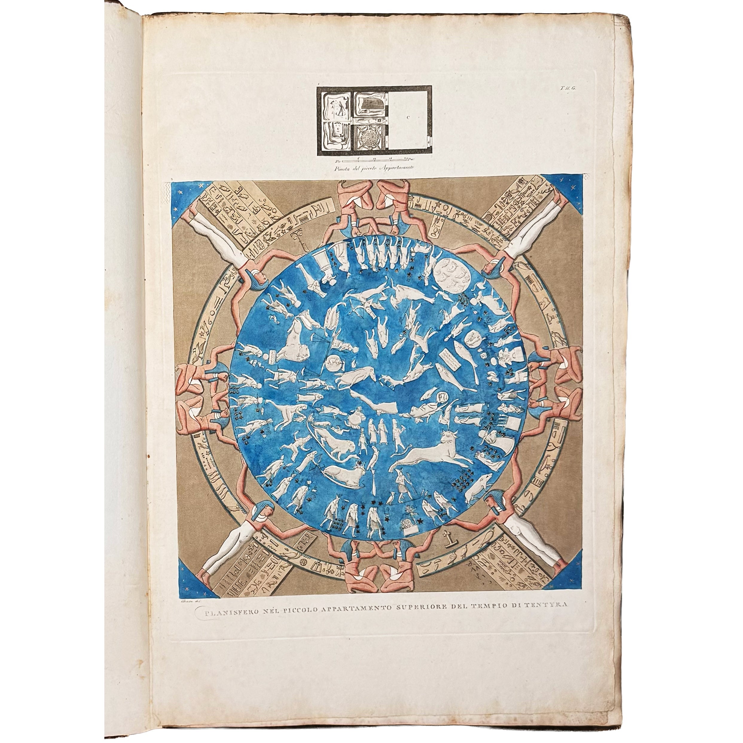 Atlante monumentale del Basso e dell'Alto Egitto by Segato, Girolamo; Valeriani, Domenico: a rare surviving image of the 1837 illustrated wonders exemplar