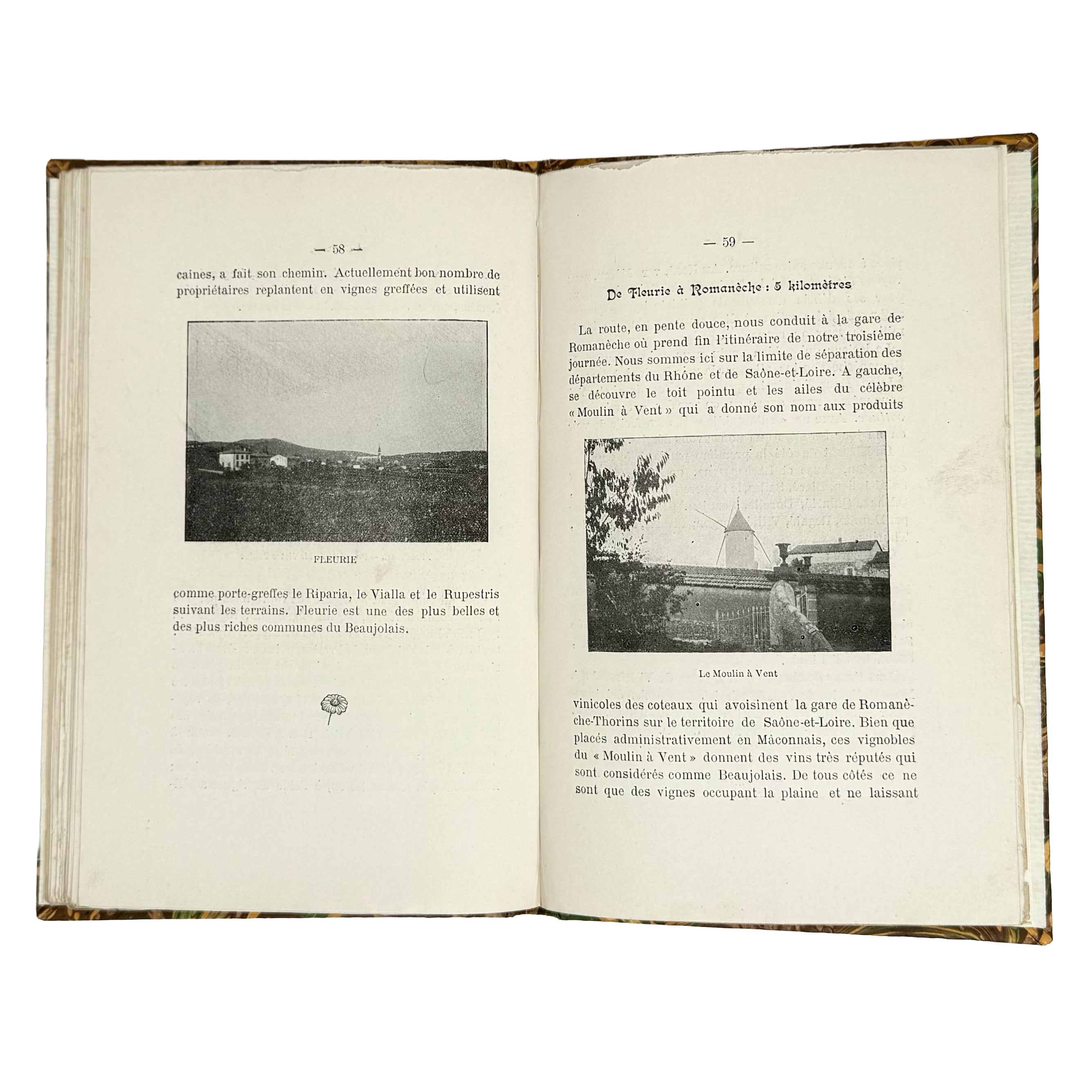 Trois jours en Beaujolais by (Vermorel, Victor): an exceptional example from the 1901 wine & viticulture text