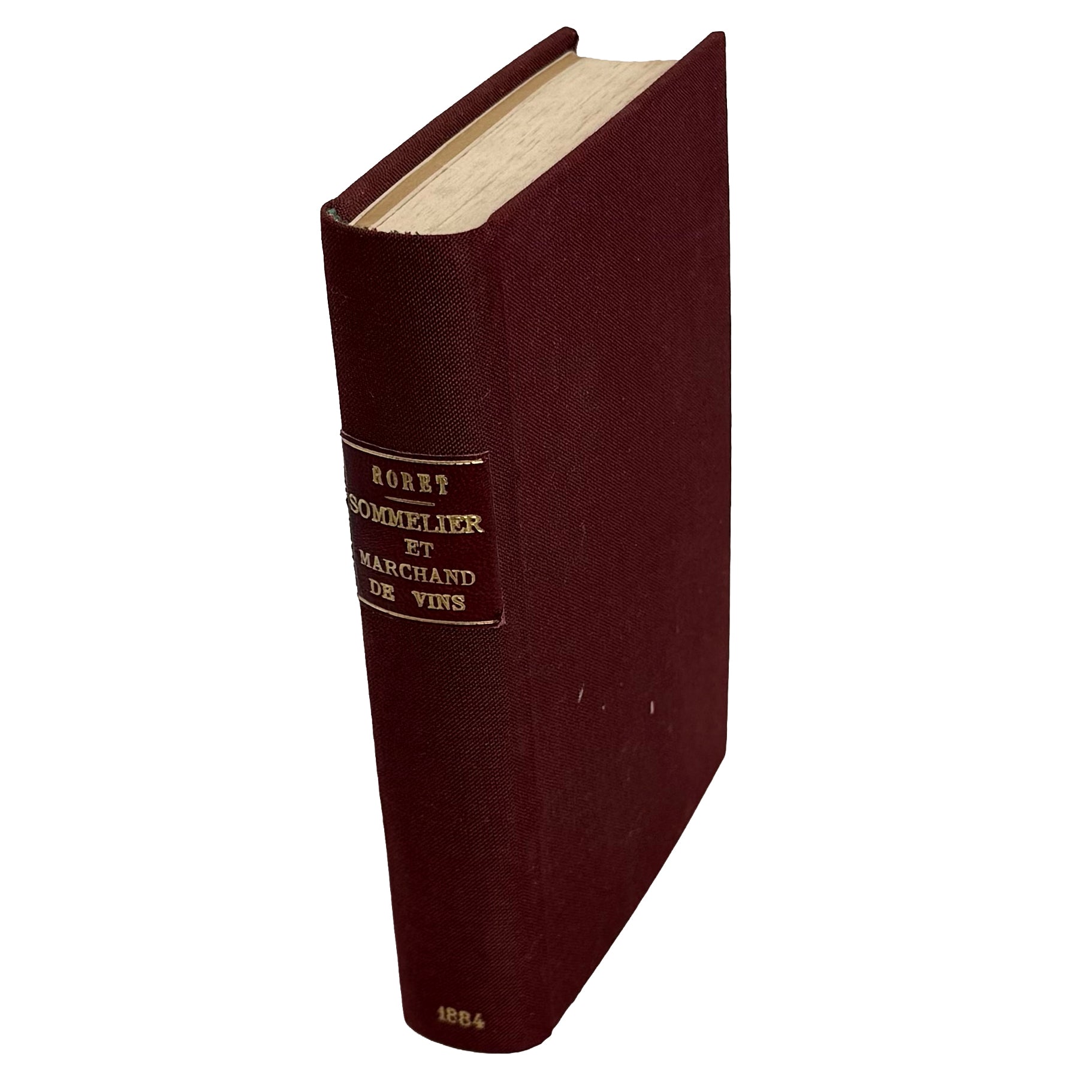 Encyclopedie-Roret - Nouveau manuel complet du Sommelier et du Marchand de vins by Maigne, P.: a scarce visual specimen of the 1884 wine & viticulture printed work