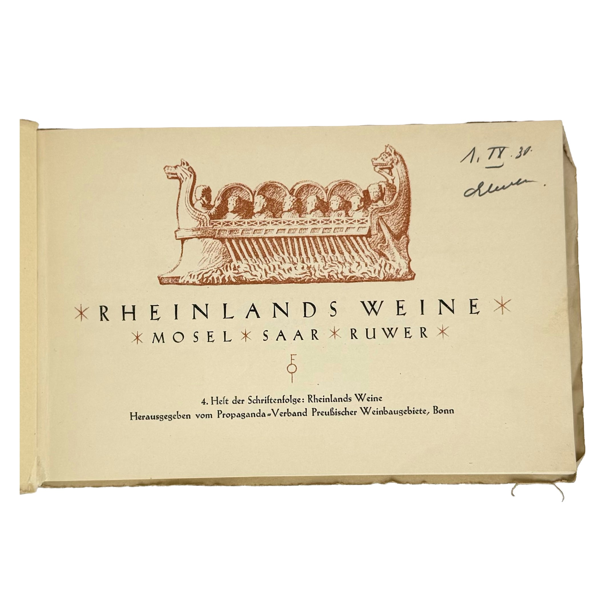 Rheinlands Weine by Various Authors: an exquisite selection from the 1928 wine & viticulture piece