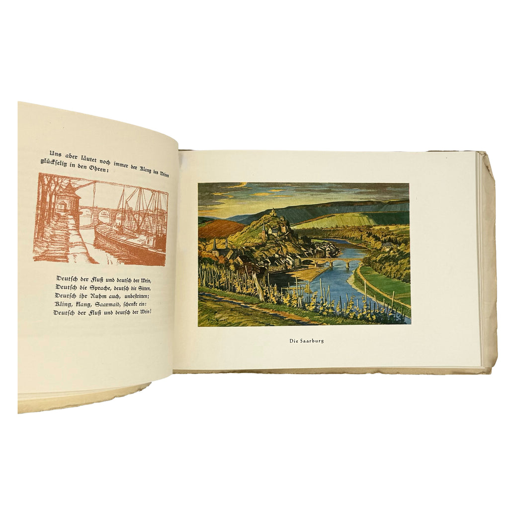 Rheinlands Weine by Various Authors: a remarkable illustrative passage from the 1928 wine & viticulture printed work
