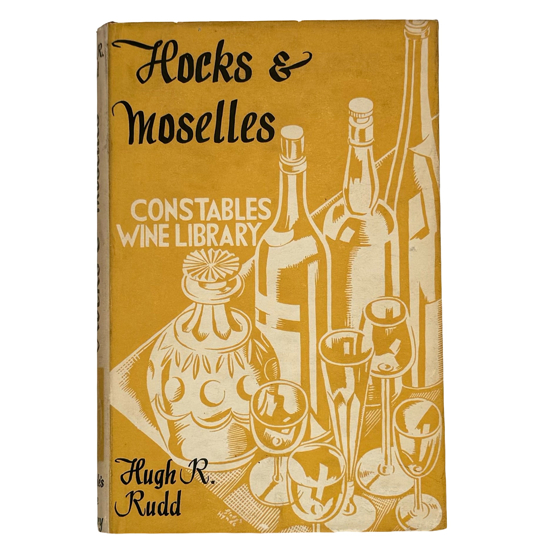 Hocks and Moselles by Rudd, Hugh R.: a noteworthy detail captured from the 1935 wine & viticulture printed work