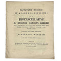 De dubia vini adulterati per liquorem probatorium  by Gehler, Ioannes Carolus: a distinguished excerpt from the 1782 wine & viticulture work
