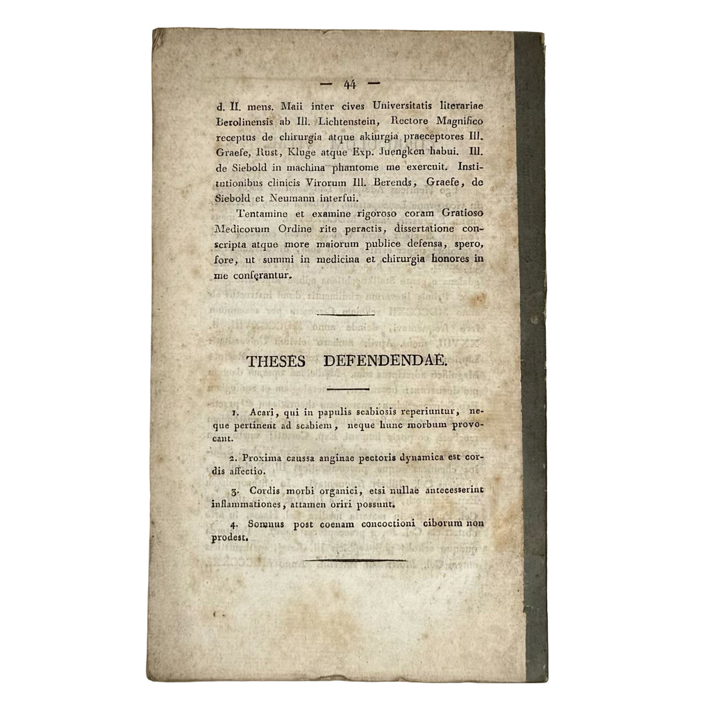 De Vinis by Langheinrich, Henricus Adolphus: an exceptional example from the 1823 wine & viticulture edition
