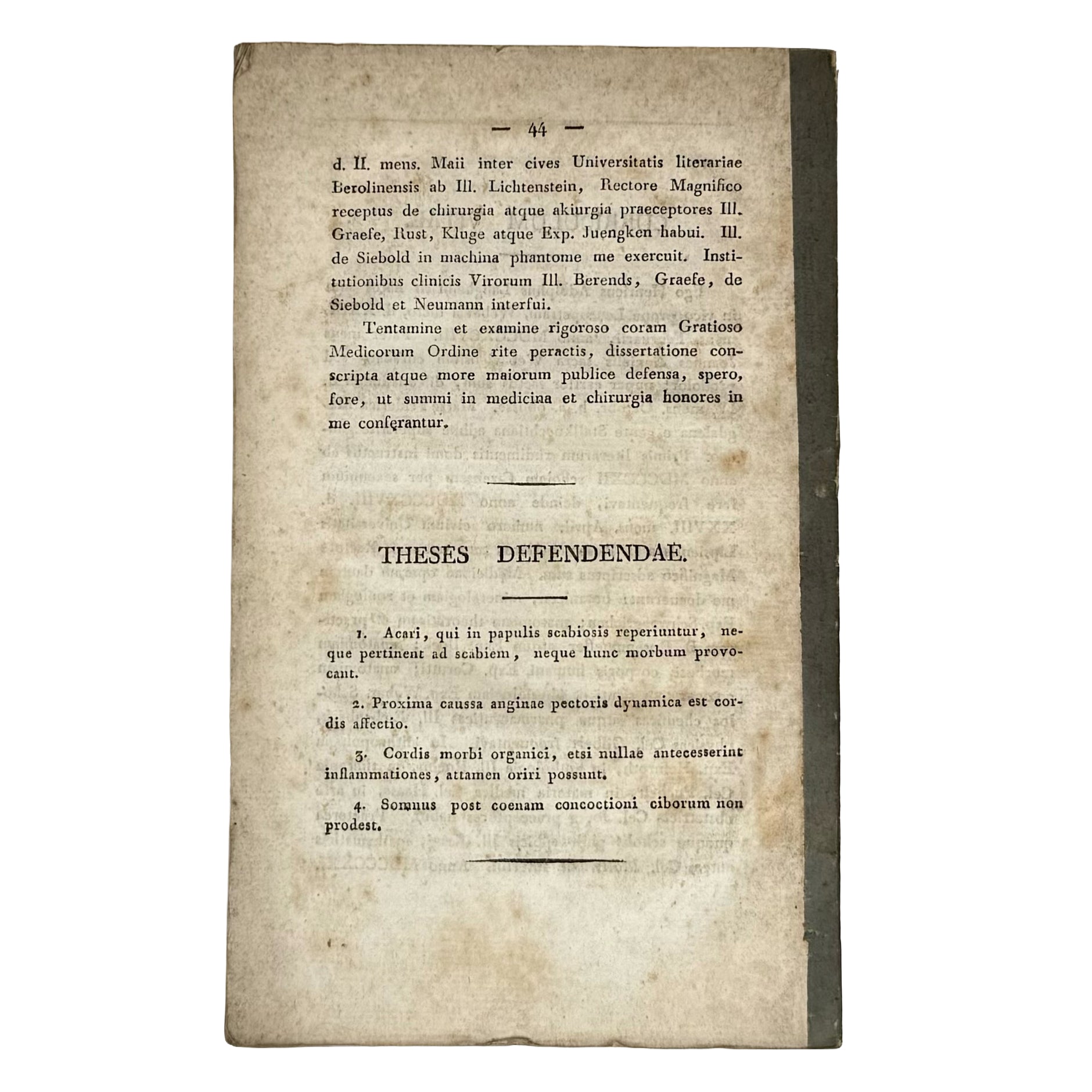 De Vinis by Langheinrich, Henricus Adolphus: an exceptional example from the 1823 wine & viticulture edition