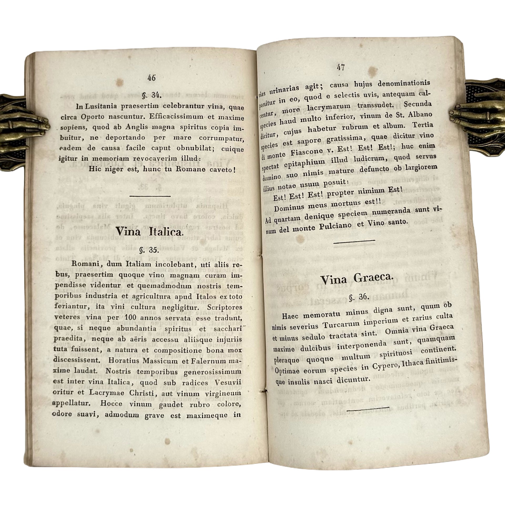 De Vino by Schuetz, Guilelmus: a delicate visual nuance of the 1829 wine & viticulture work