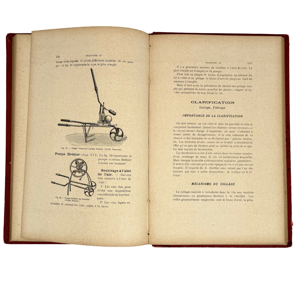 Le Petit Vigneron by Dubet, J.: a rare visual excerpt of the 1910 wine & viticulture treatise