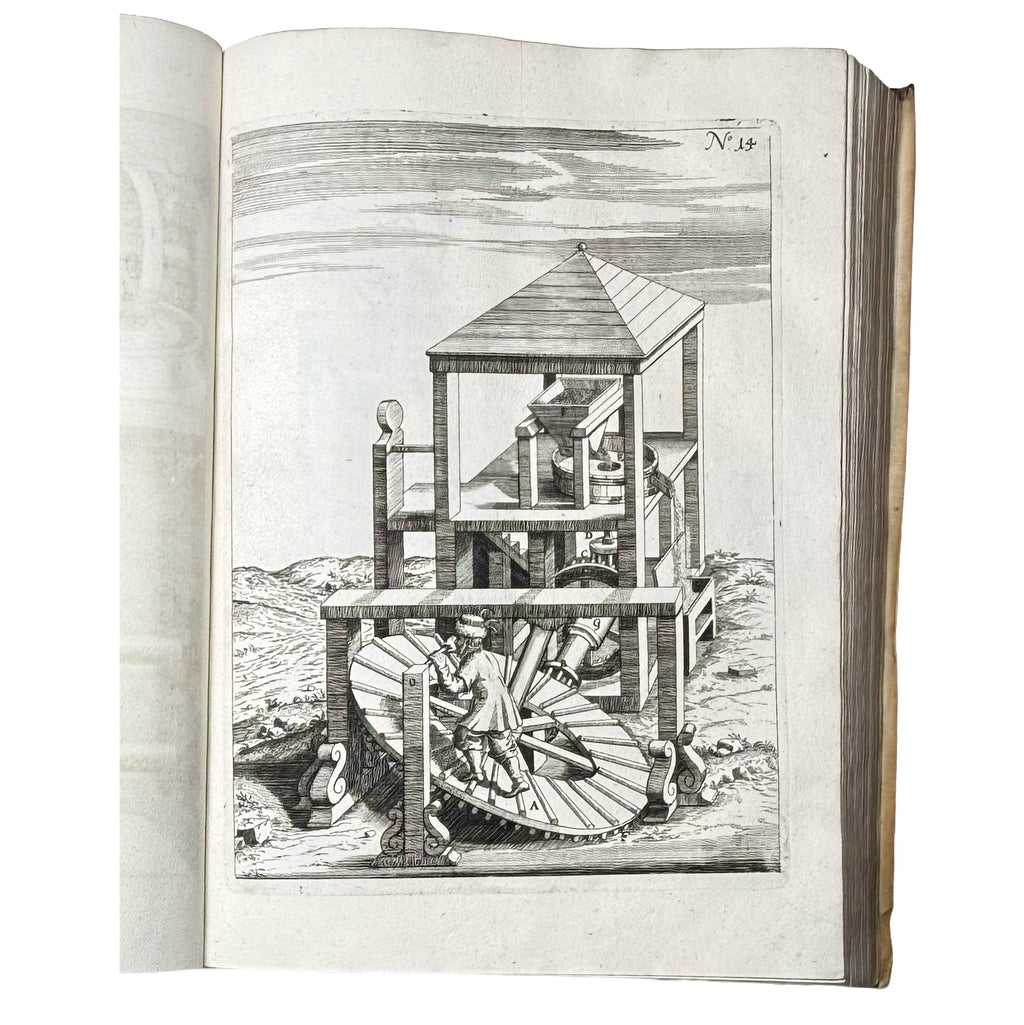 Theatrum Machinarum Novum by Böckler, Georg Andreas: a finely chosen detail from the 1661 illustrated & decorative volume