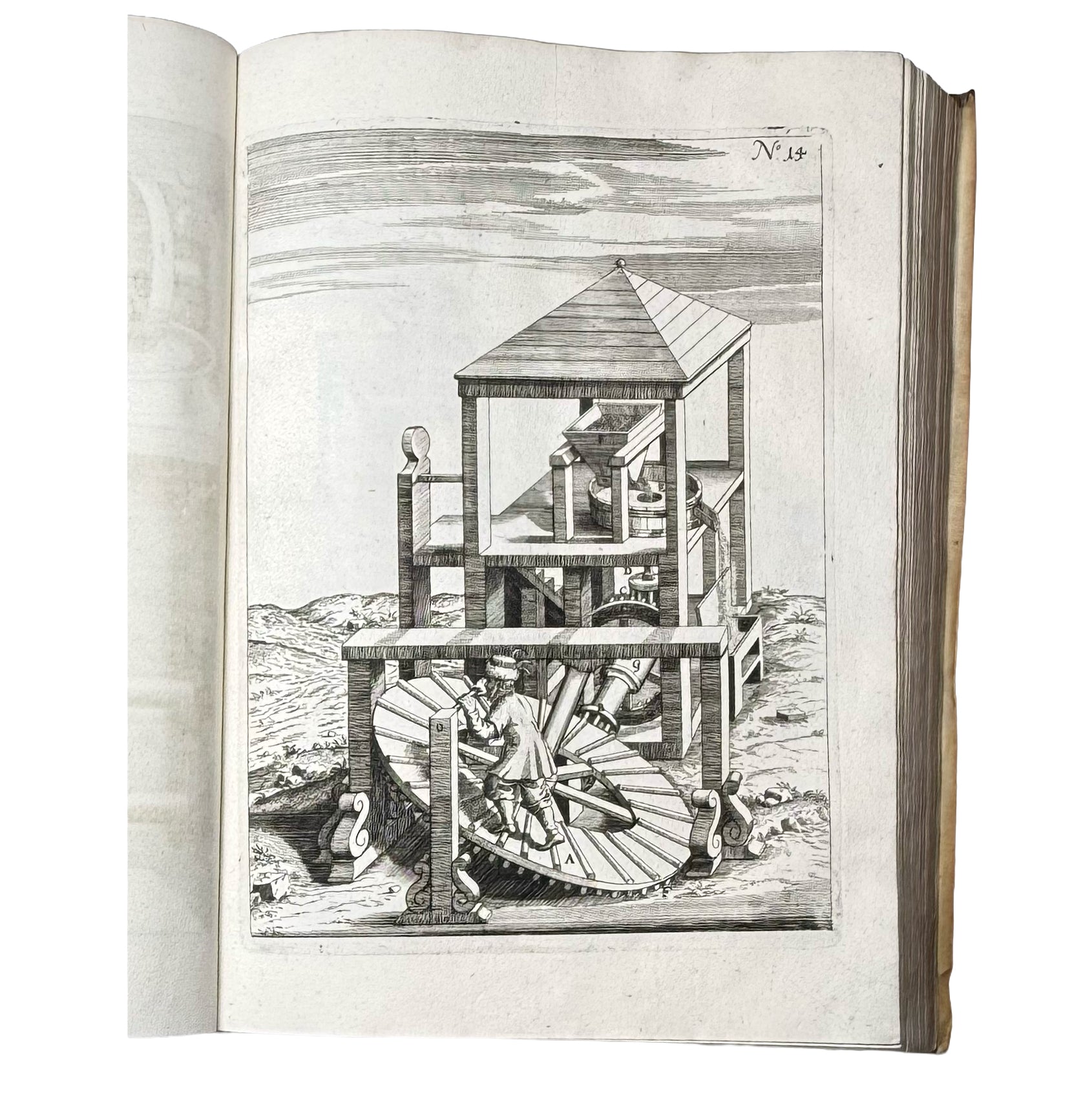 Theatrum Machinarum Novum by Böckler, Georg Andreas: a finely chosen detail from the 1661 illustrated & decorative volume