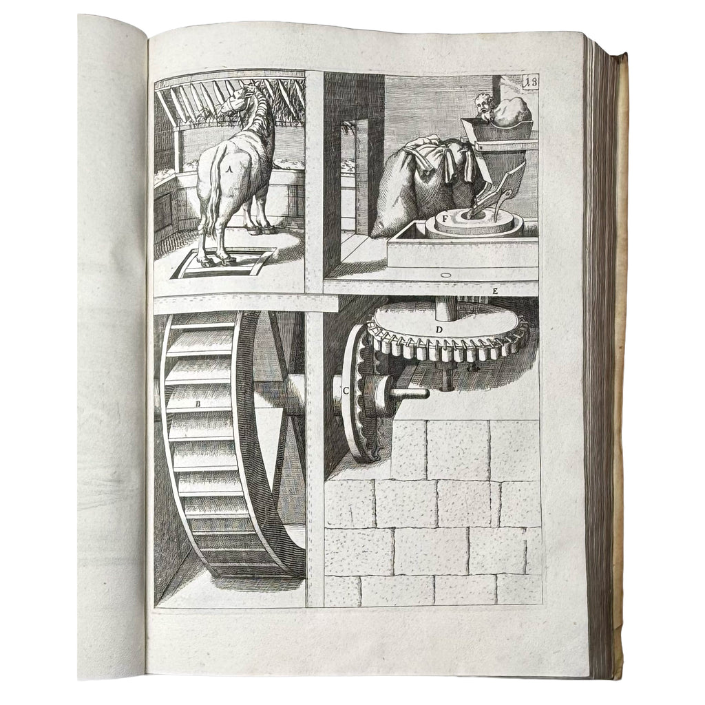 Theatrum Machinarum Novum by Böckler, Georg Andreas: a delicate visual nuance of the 1661 illustrated & decorative copy