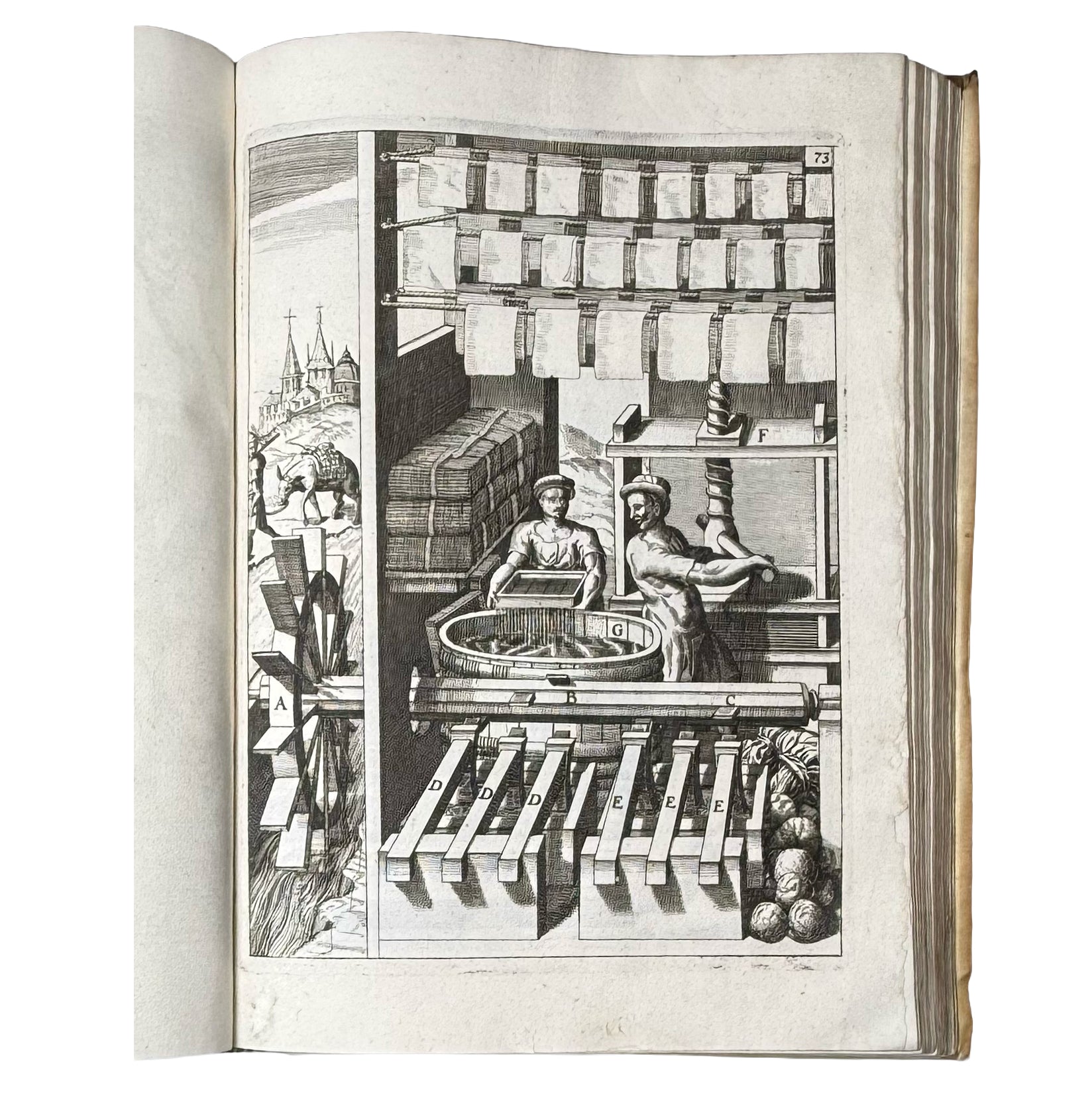 Theatrum Machinarum Novum by Böckler, Georg Andreas: a carefully chosen vignette of the 1661 illustrated & decorative edition