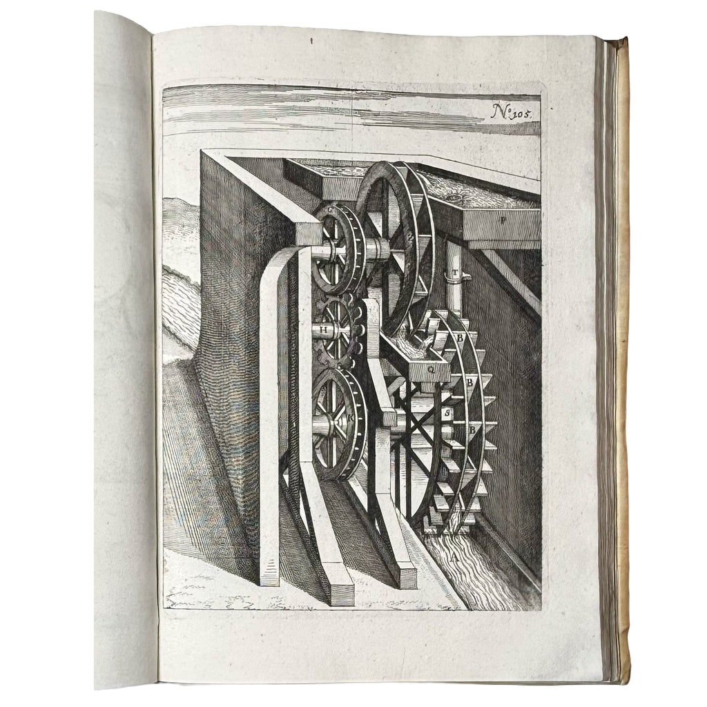 Theatrum Machinarum Novum by Böckler, Georg Andreas: a rare surviving image of the 1661 illustrated & decorative treatise