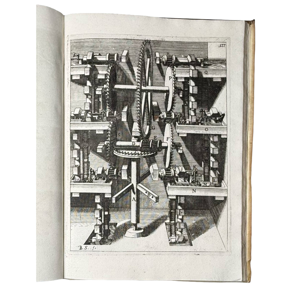 Theatrum Machinarum Novum by Böckler, Georg Andreas: an uncommon visual fragment of the 1661 illustrated & decorative piece