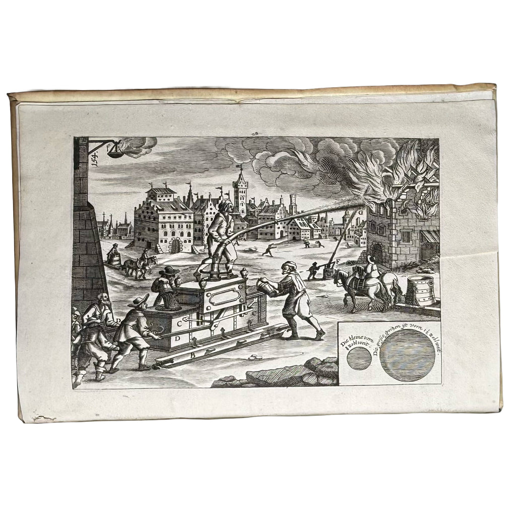 Theatrum Machinarum Novum by Böckler, Georg Andreas: a noteworthy detail captured from the 1661 illustrated & decorative piece