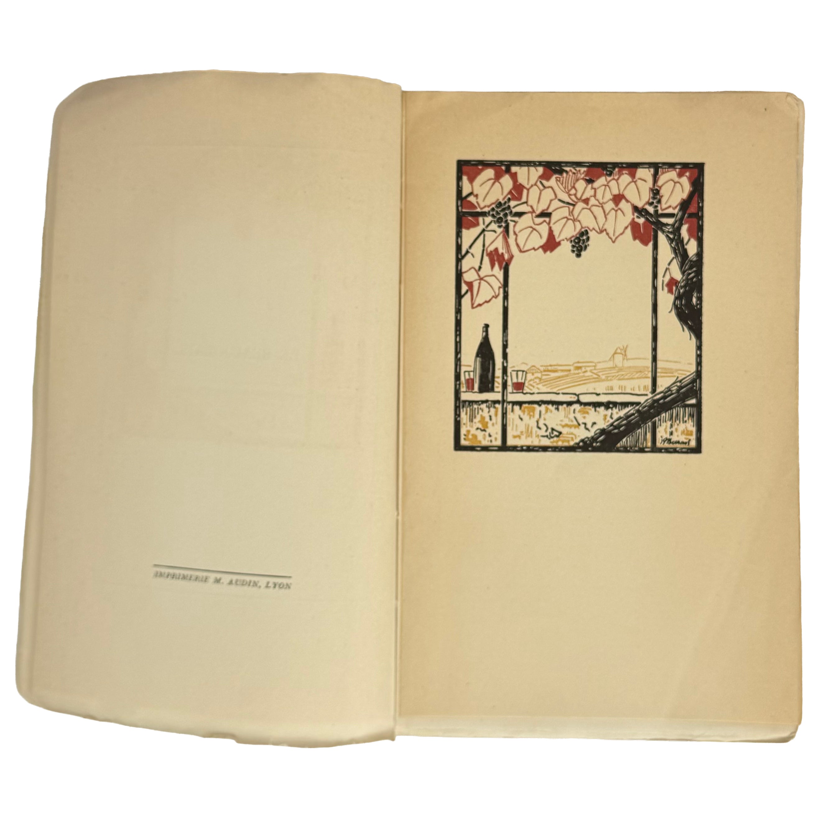 Le Pays et le Vin Beaujolais by Foillard, Léon; David, Tony: a rare surviving image of the 1929 wine & viticulture treatise