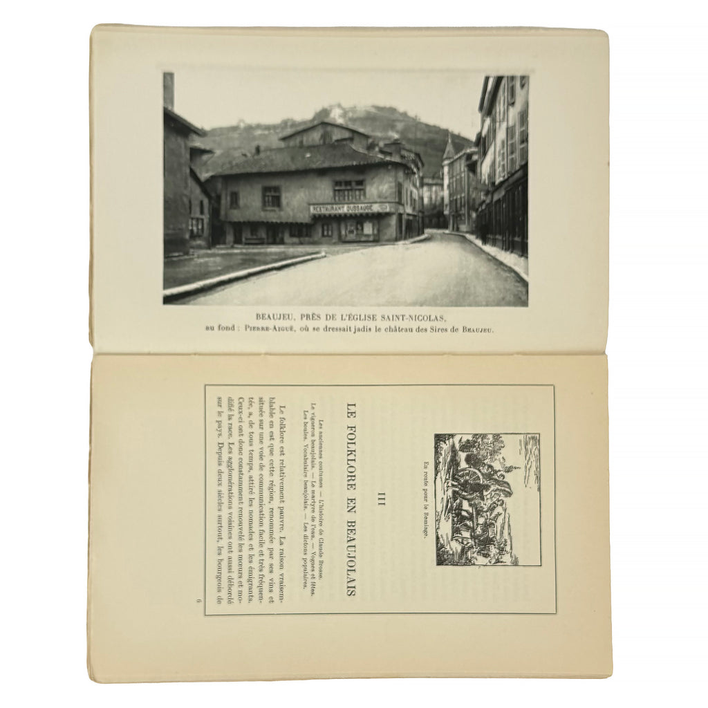 Le Pays et le Vin Beaujolais by Foillard, Léon; David, Tony: a singularly preserved detail from the 1929 wine & viticulture treatise