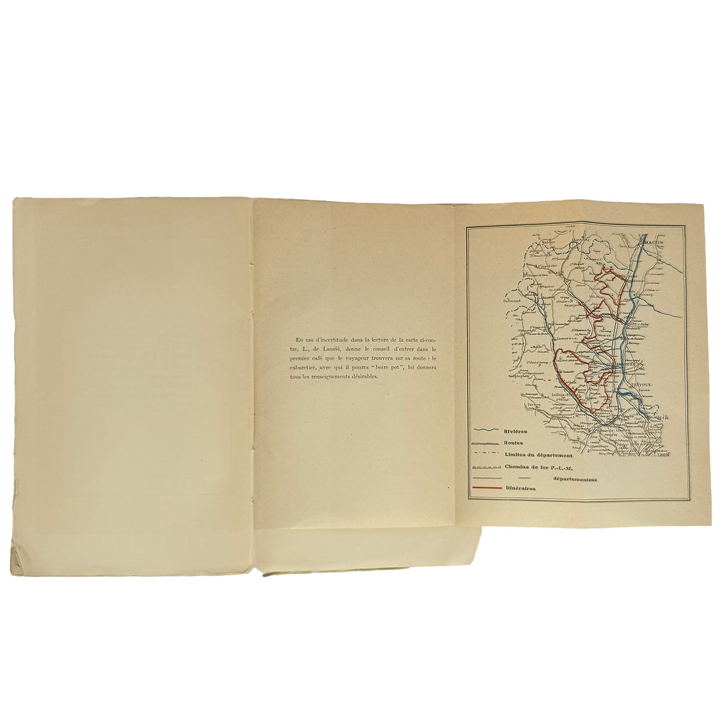 Le Pays et le Vin Beaujolais by Foillard, Léon; David, Tony: an uncommon visual fragment of the 1929 wine & viticulture copy