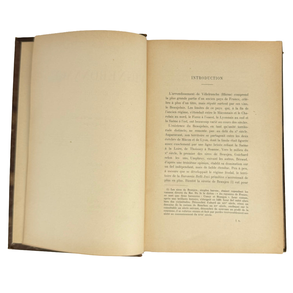 Le vigneronnage en Beaujolais by Myard, François: a singularly preserved detail from the 1907 wine & viticulture volume
