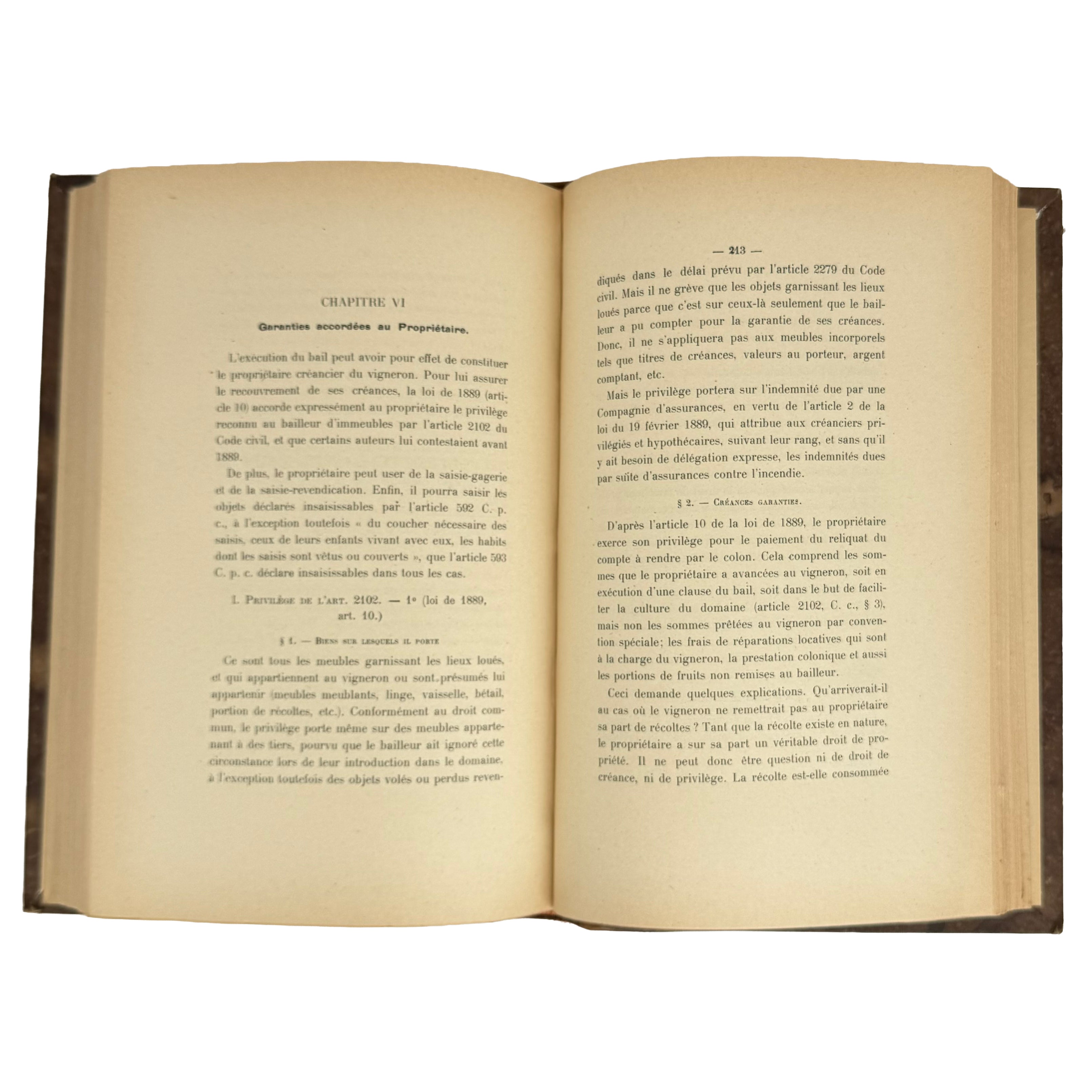 Le vigneronnage en Beaujolais by Myard, François: an exquisite selection from the 1907 wine & viticulture work