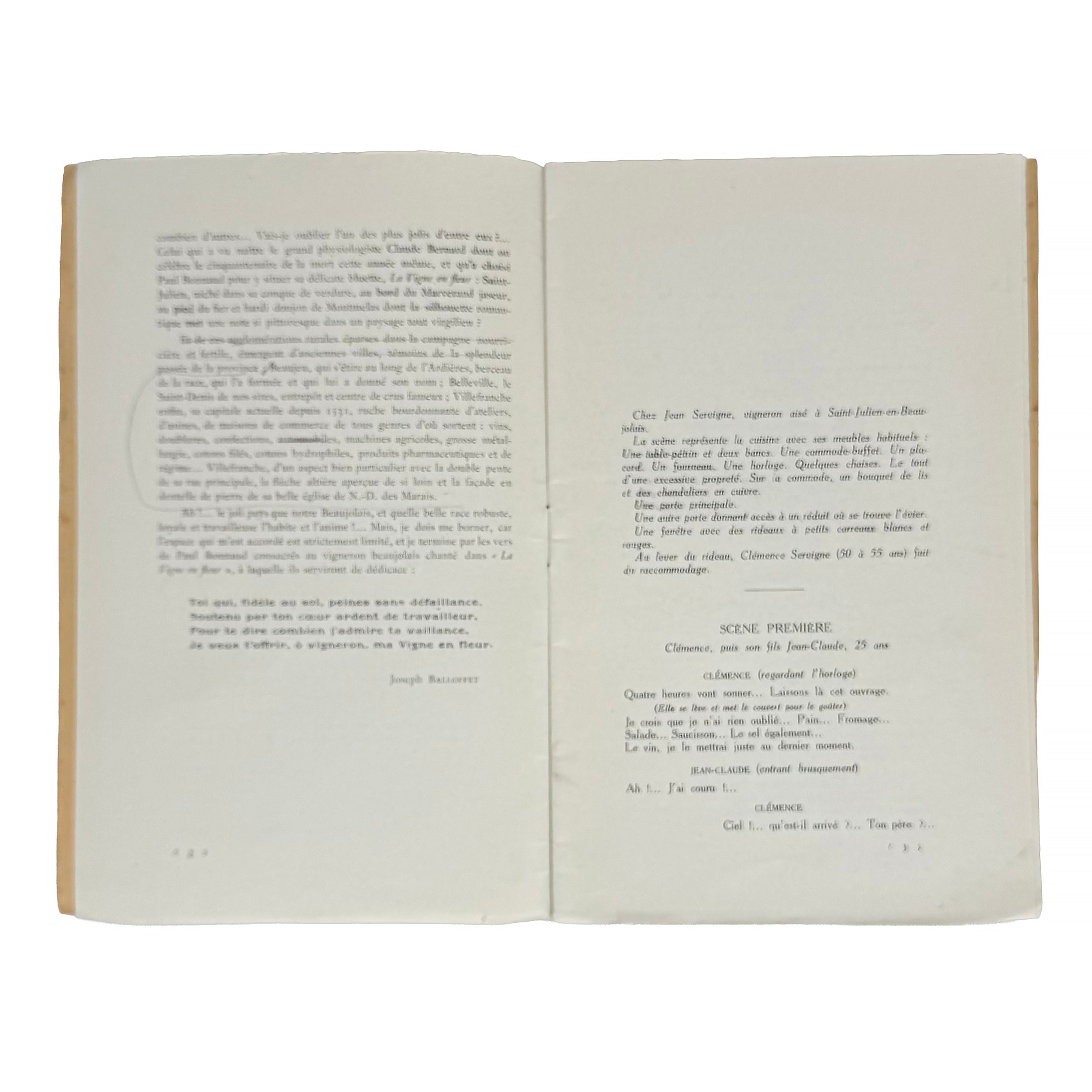 La Vigne en fleur by Bonnaud, Paul: an exceptional example from the 1928 wine & viticulture publication