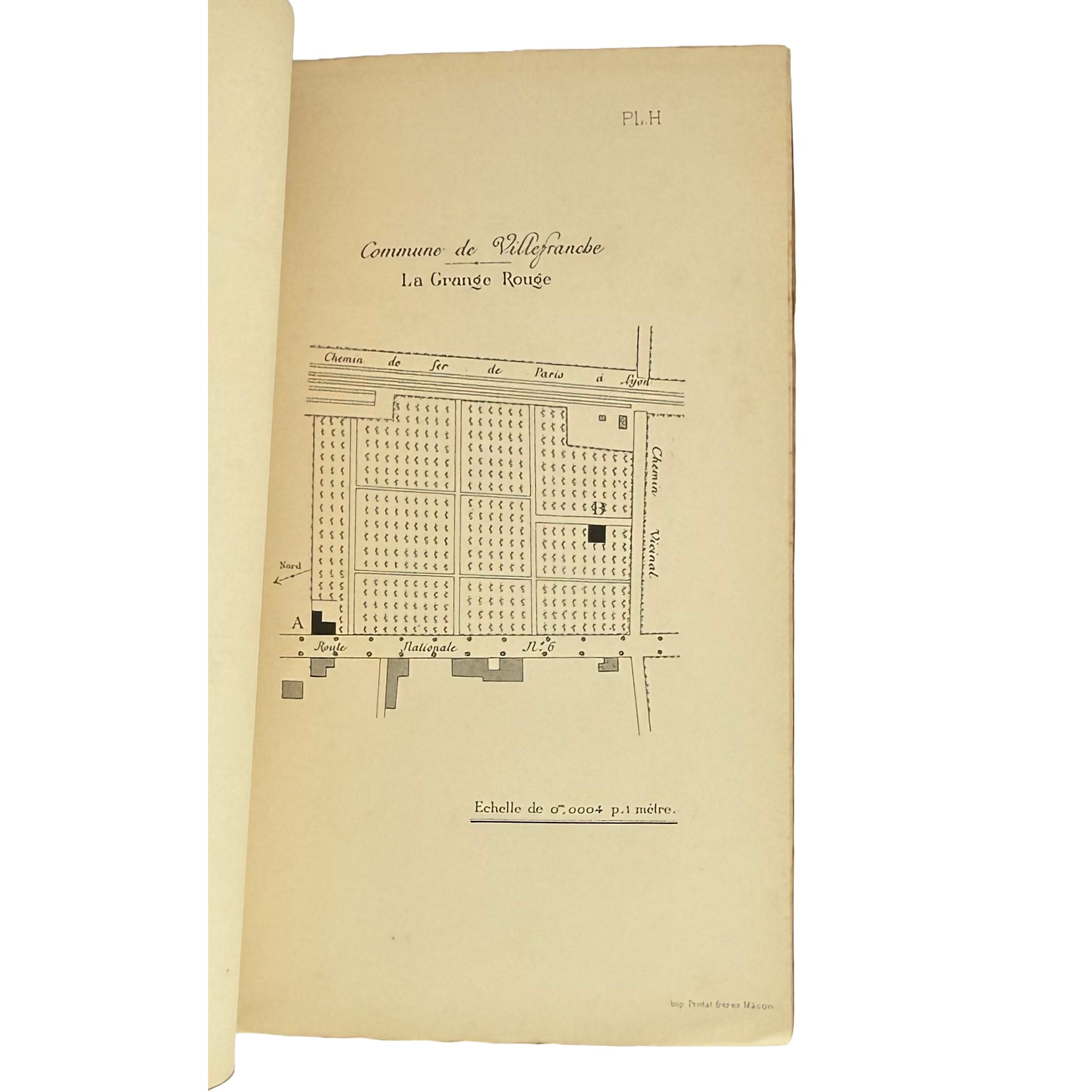 Revue trimestrielle de la Station Viticole de Villefranche (Rhône) by Vermorel, Victor: a singularly preserved detail from the 1890 wine & viticulture volume