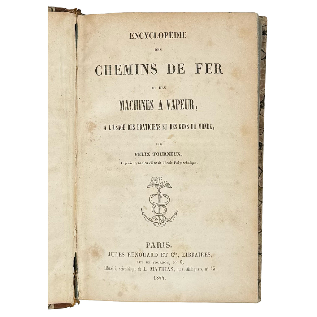 Encyclopédie des chemins de fer et des machines a vapeur