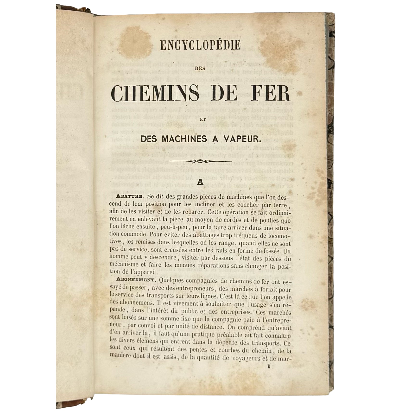 Encyclopédie des chemins de fer et des machines a vapeur