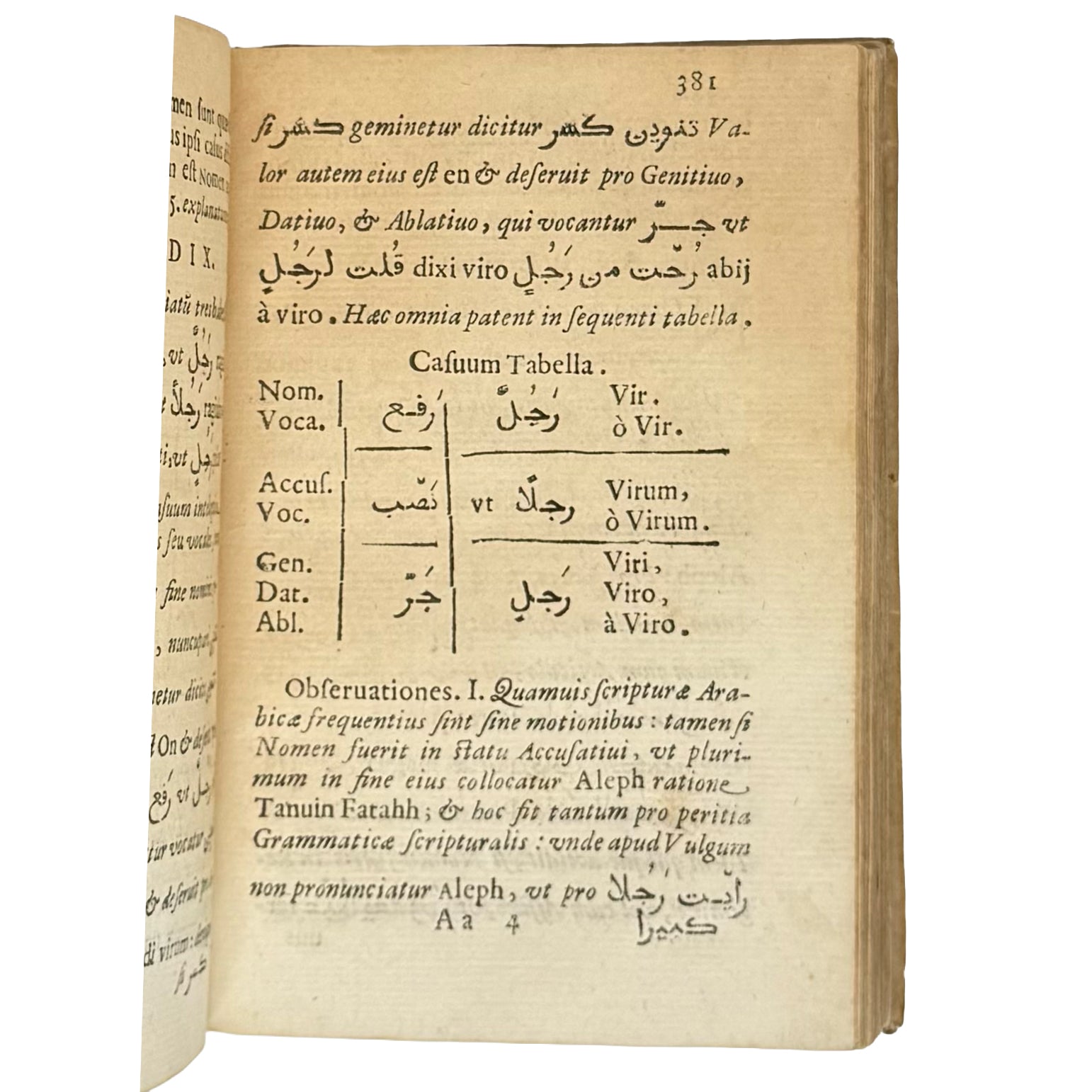 Arabicae linguae novae