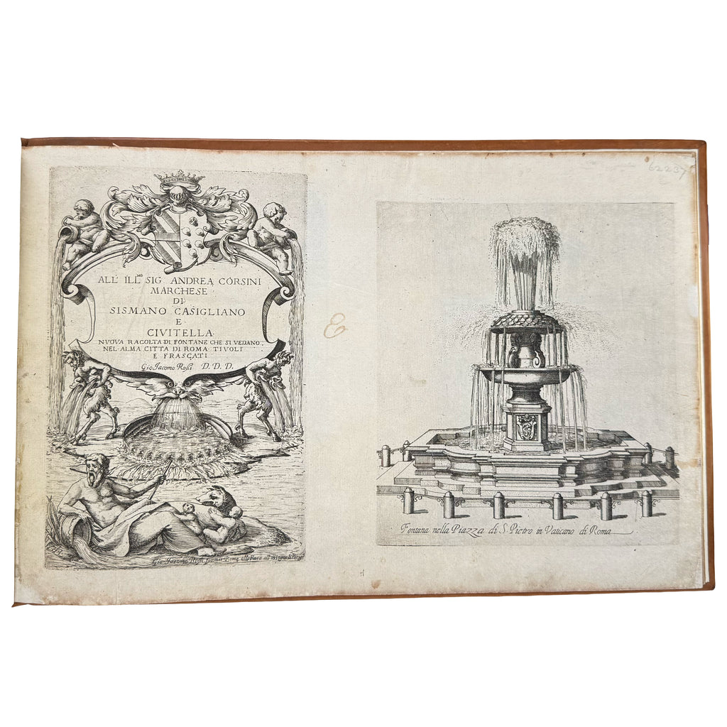 Nuova racolta di fontane by Maggi, Giovanni: a distinctive element from the 1645 illustrated wonders piece