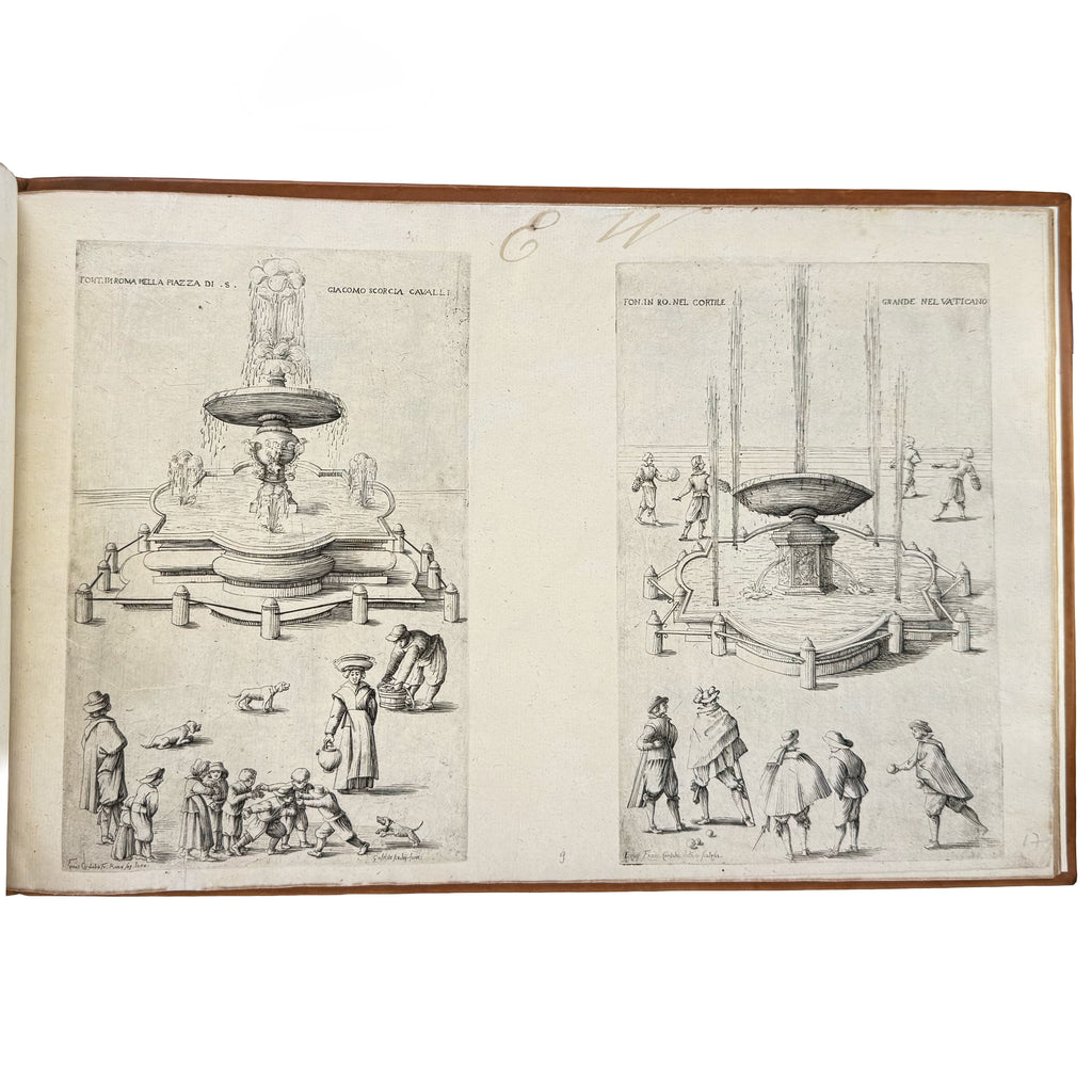 Nuova racolta di fontane by Maggi, Giovanni: an exceptional example from the 1645 illustrated wonders work