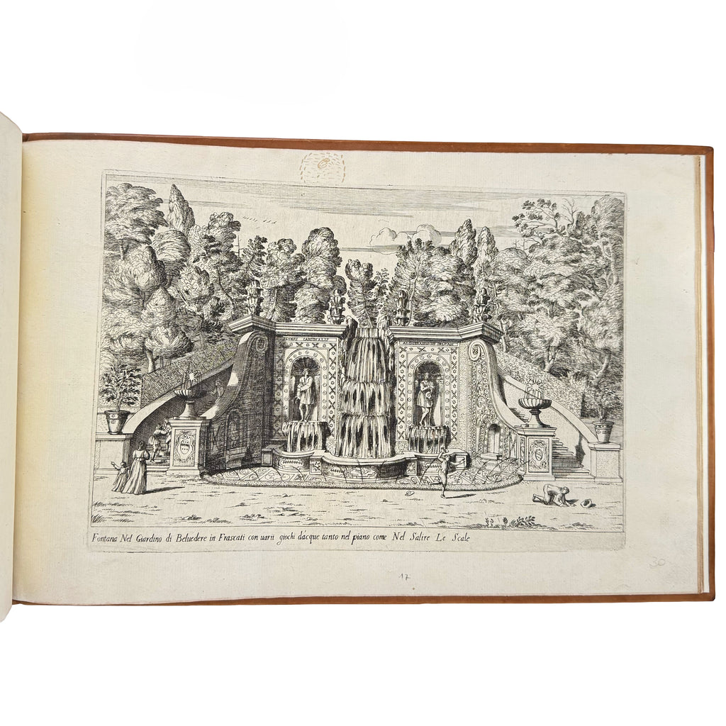 Nuova racolta di fontane by Maggi, Giovanni: a rare glimpse into the 1645 illustrated wonders publication