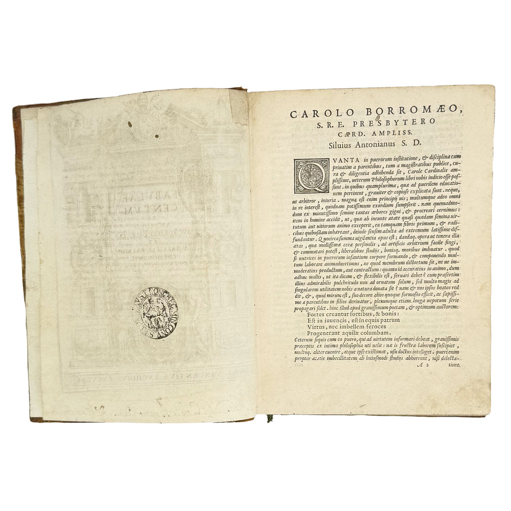 Fabulae centum ex antiquis auctoribus delectae by Faerno, Gabriele: a selected plate showing the 1564 illustrated & decorative exemplar