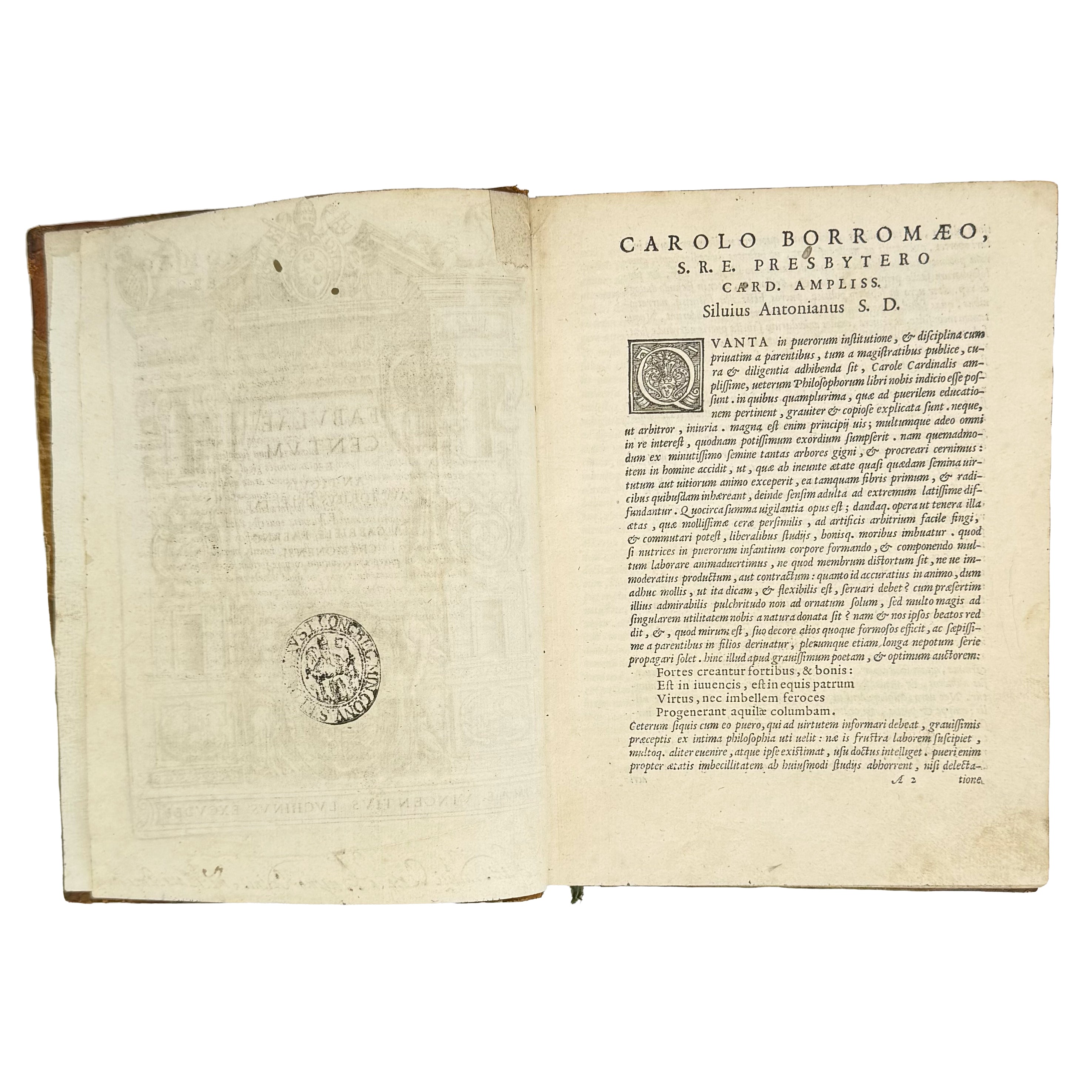 Fabulae centum ex antiquis auctoribus delectae by Faerno, Gabriele: a selected plate showing the 1564 illustrated & decorative exemplar