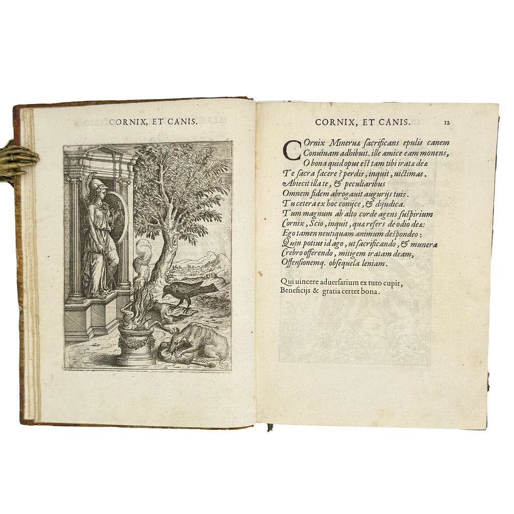Fabulae centum ex antiquis auctoribus delectae by Faerno, Gabriele: a precious visual instance of the 1564 illustrated & decorative work