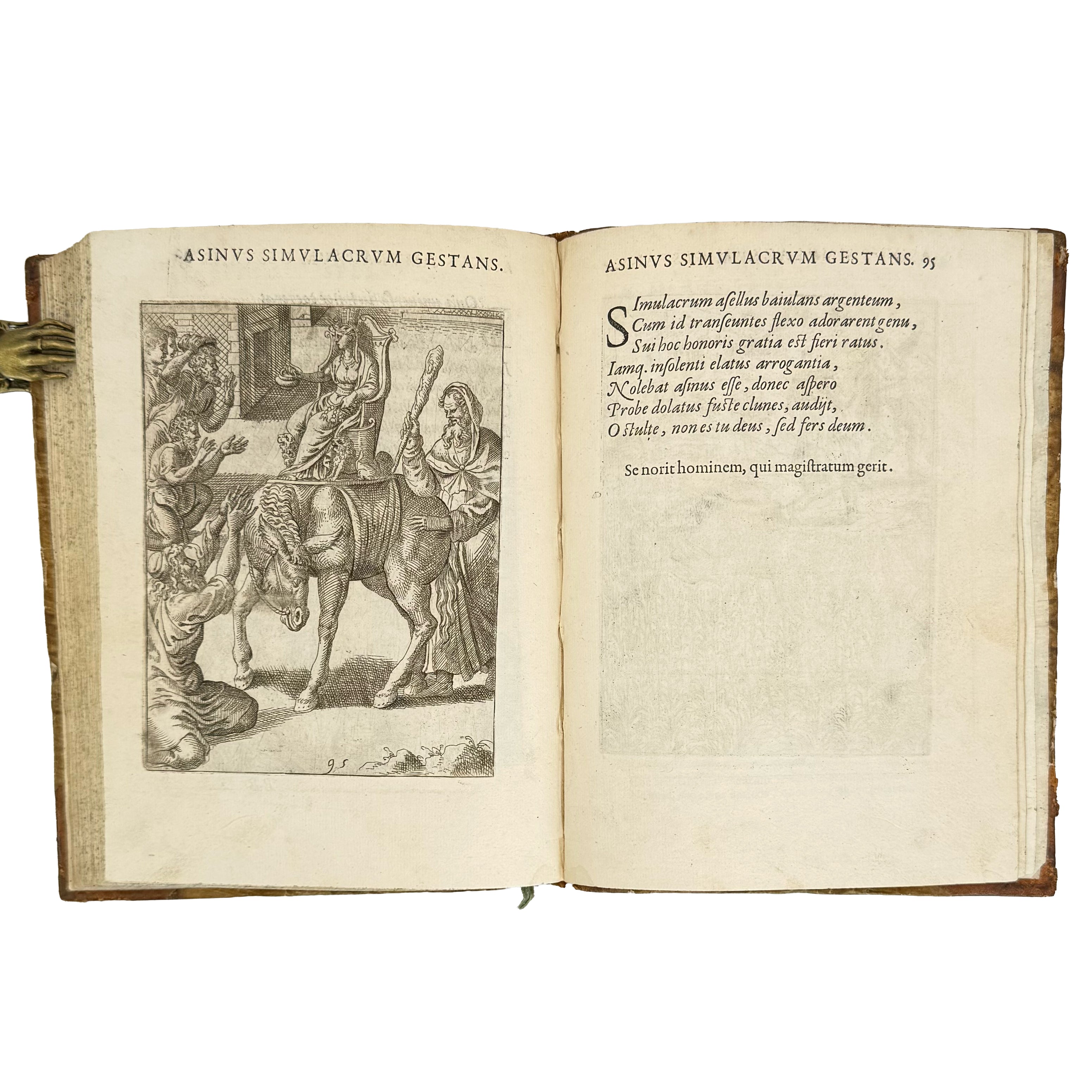 Fabulae centum ex antiquis auctoribus delectae by Faerno, Gabriele: a rare visual excerpt of the 1564 illustrated & decorative volume