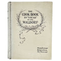 The cook book by "Oscar" of the Waldorf. by Tschirky, Oscar: a delicate visual nuance of the 1896 gastronomy & pleasures piece