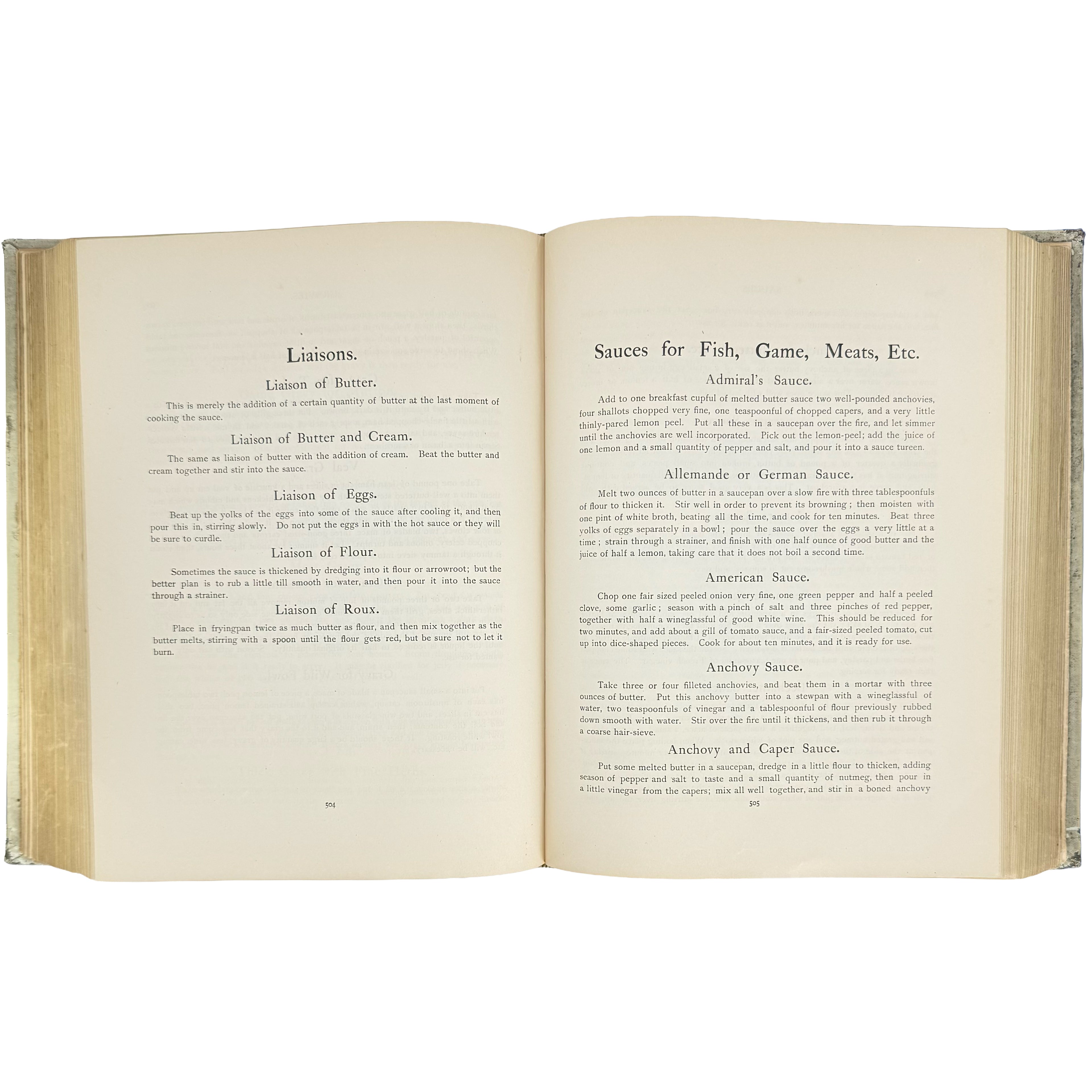 The cook book by "Oscar" of the Waldorf. by Tschirky, Oscar: a carefully chosen vignette of the 1896 gastronomy & pleasures edition