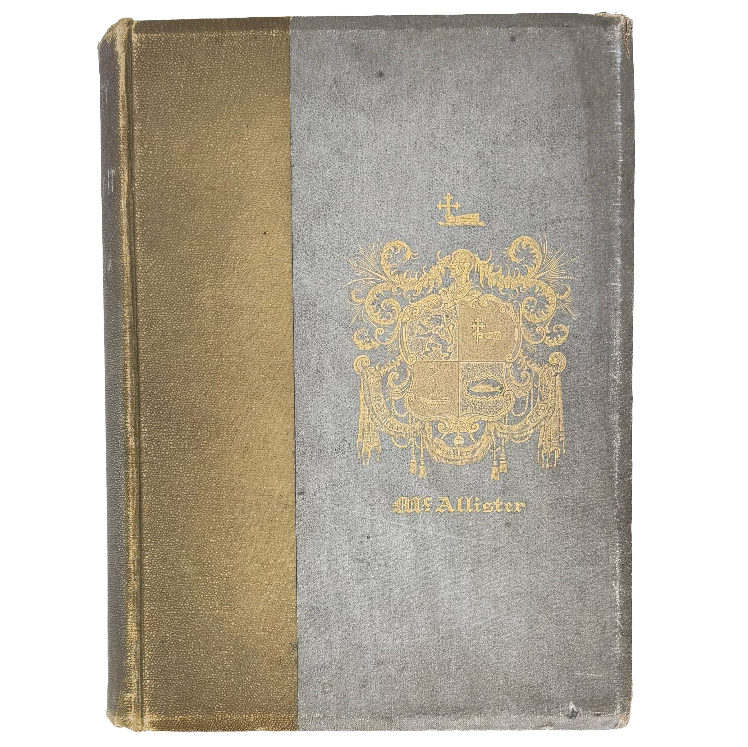 Society as I have found it by McAllister, Ward: a carefully chosen vignette of the 1890 gastronomy & pleasures publication