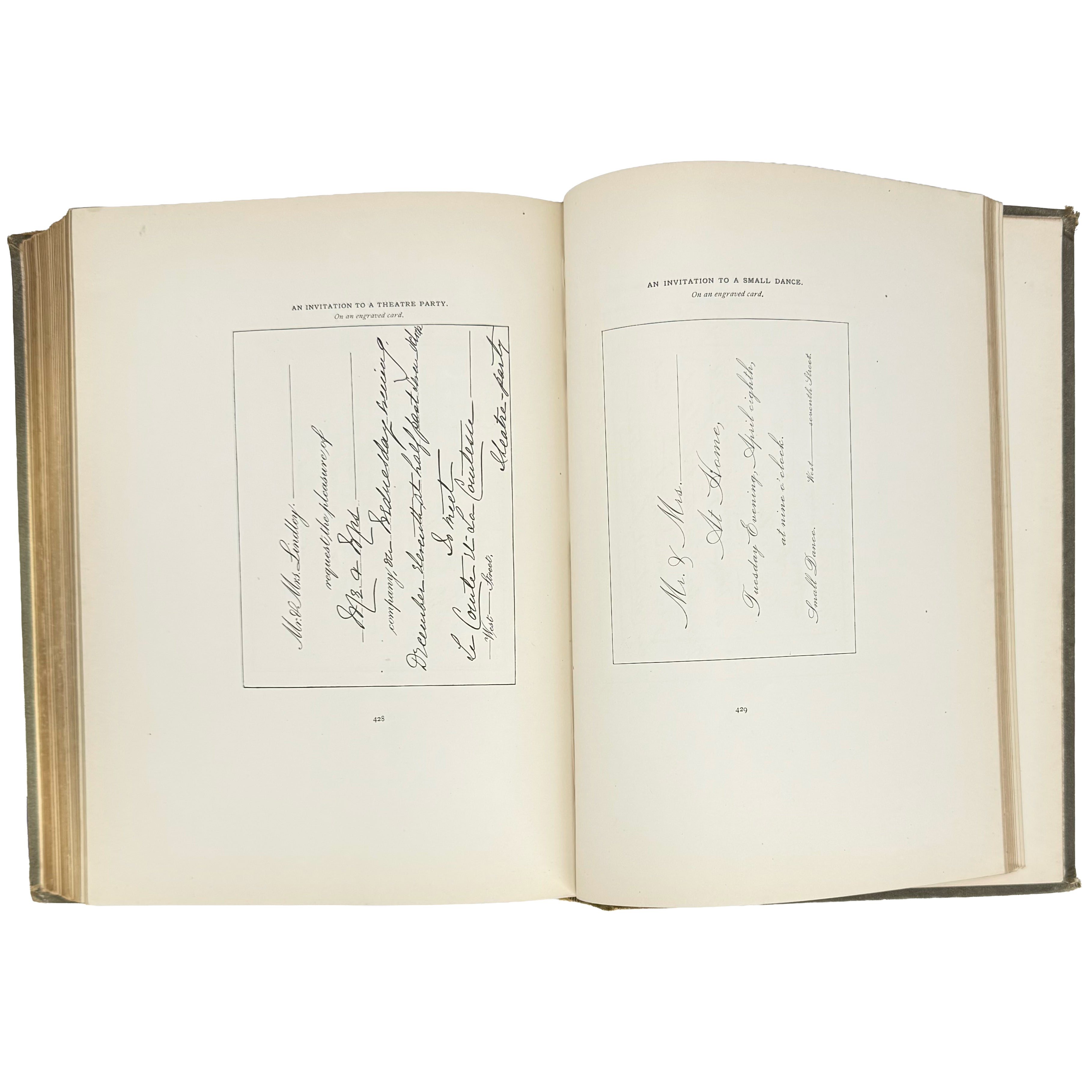 Society as I have found it by McAllister, Ward: a delicate visual nuance of the 1890 gastronomy & pleasures copy