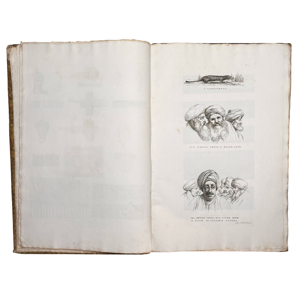 Atlante monumentale del Basso e dell'Alto Egitto by Segato, Girolamo; Valeriani, Domenico: an exquisite selection from the 1837 illustrated wonders copy
