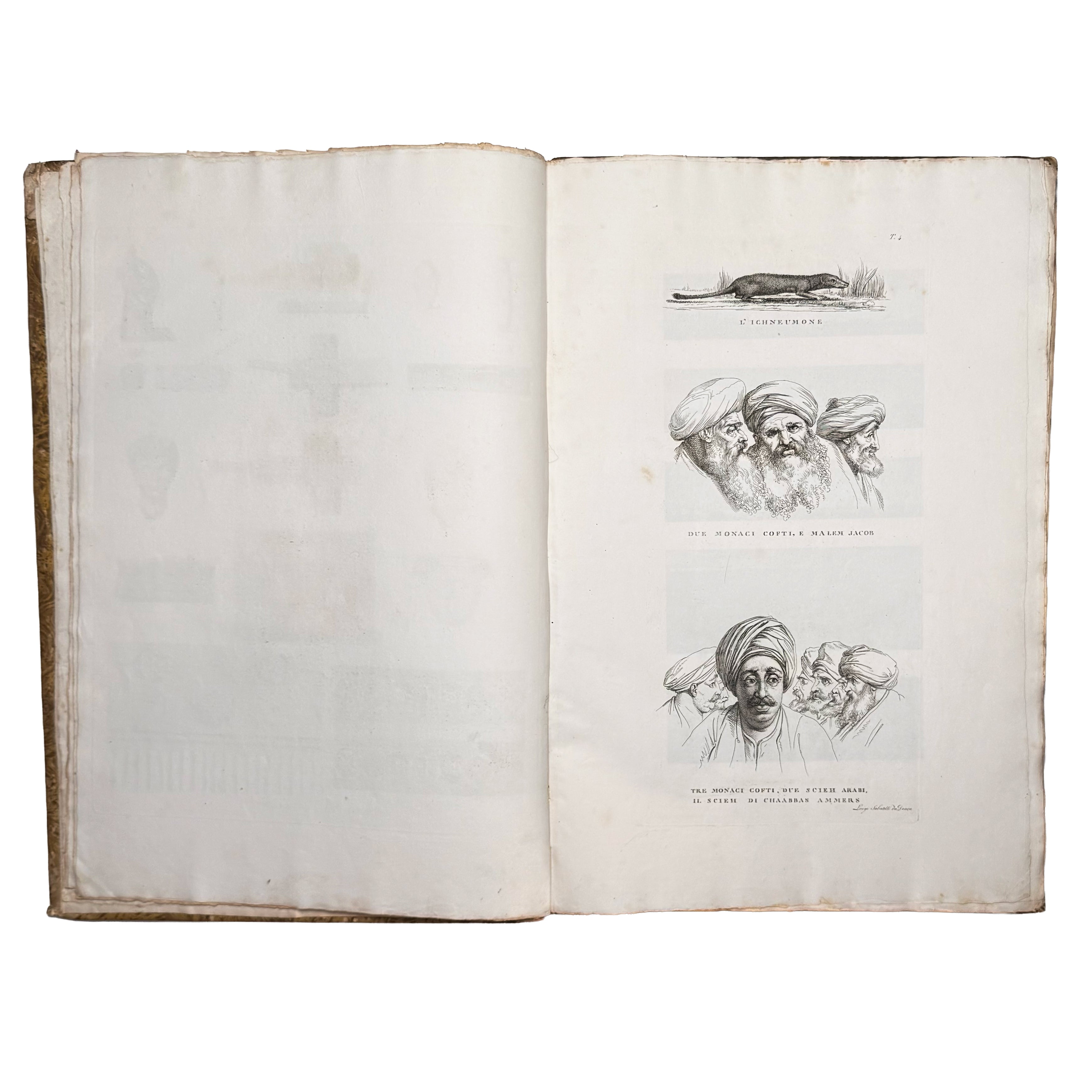 Atlante monumentale del Basso e dell'Alto Egitto by Segato, Girolamo; Valeriani, Domenico: an exquisite selection from the 1837 illustrated wonders copy