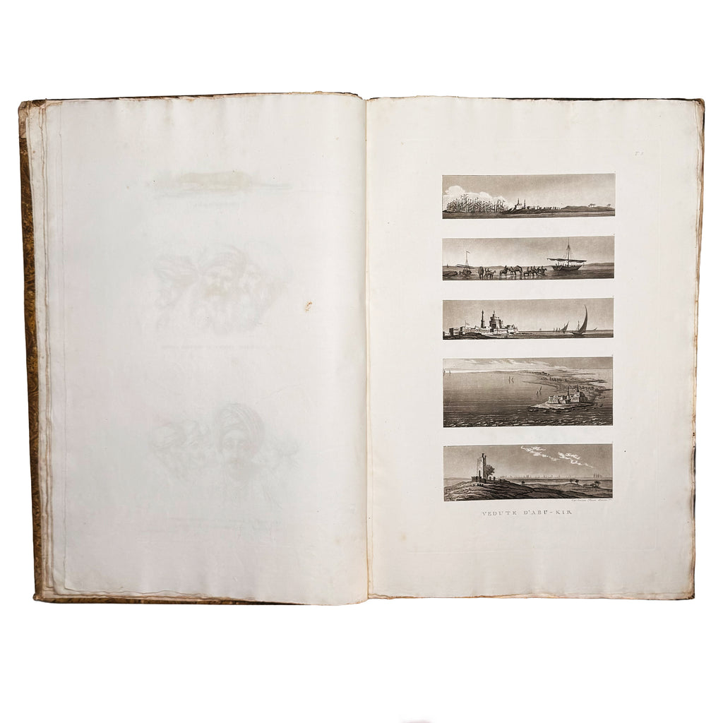 Atlante monumentale del Basso e dell'Alto Egitto by Segato, Girolamo; Valeriani, Domenico: an exquisite selection from the 1837 illustrated wonders text
