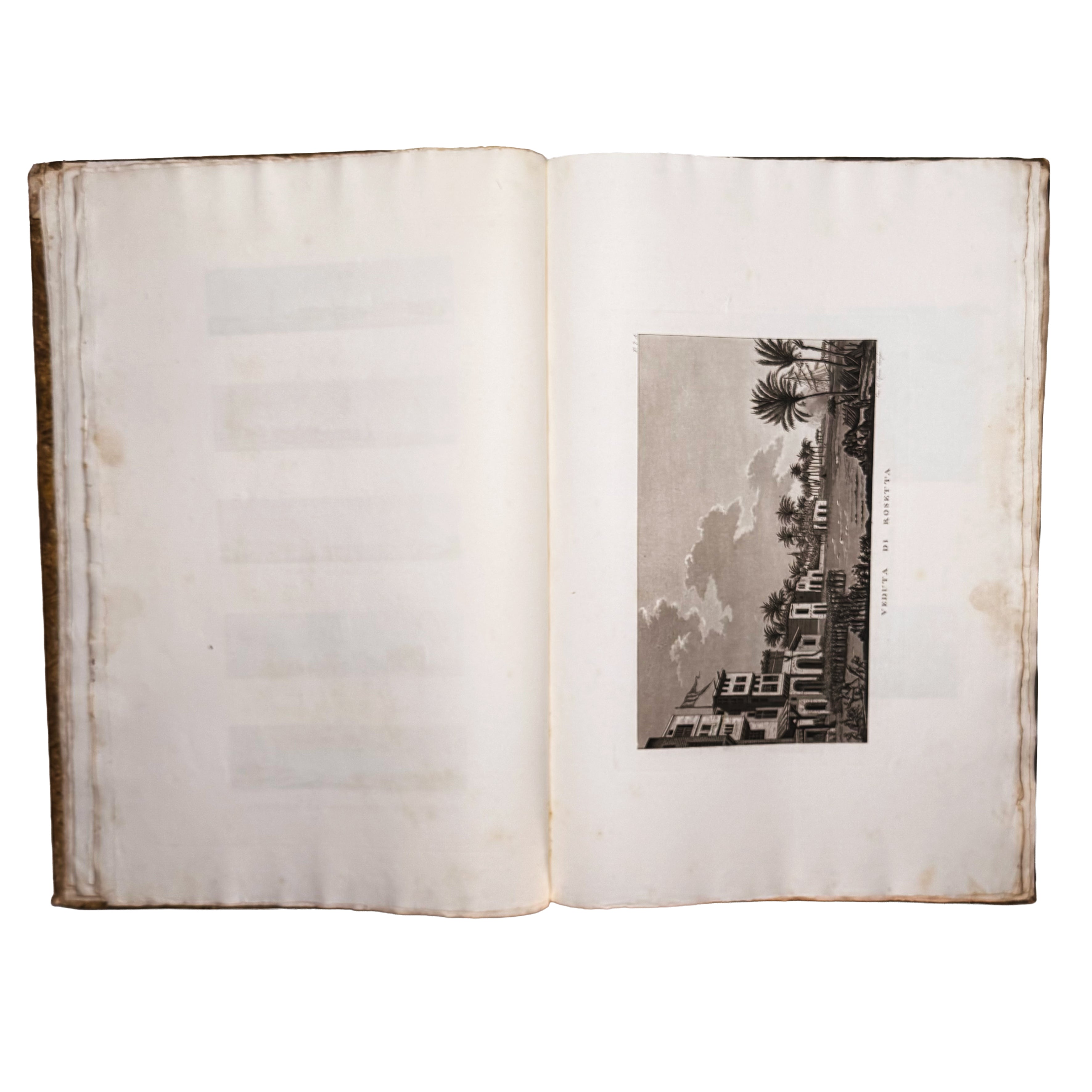 Atlante monumentale del Basso e dell'Alto Egitto by Segato, Girolamo; Valeriani, Domenico: a carefully chosen vignette of the 1837 illustrated wonders publication