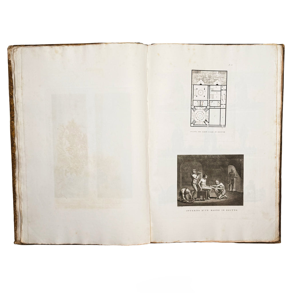 Atlante monumentale del Basso e dell'Alto Egitto by Segato, Girolamo; Valeriani, Domenico: a scarce visual specimen of the 1837 illustrated wonders copy