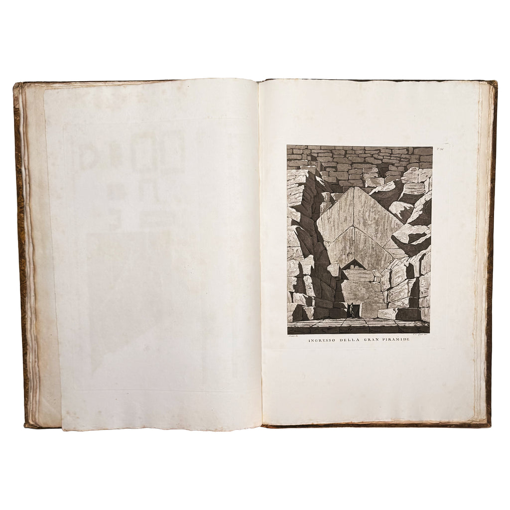 Atlante monumentale del Basso e dell'Alto Egitto by Segato, Girolamo; Valeriani, Domenico: a rare visual excerpt of the 1837 illustrated wonders printed work