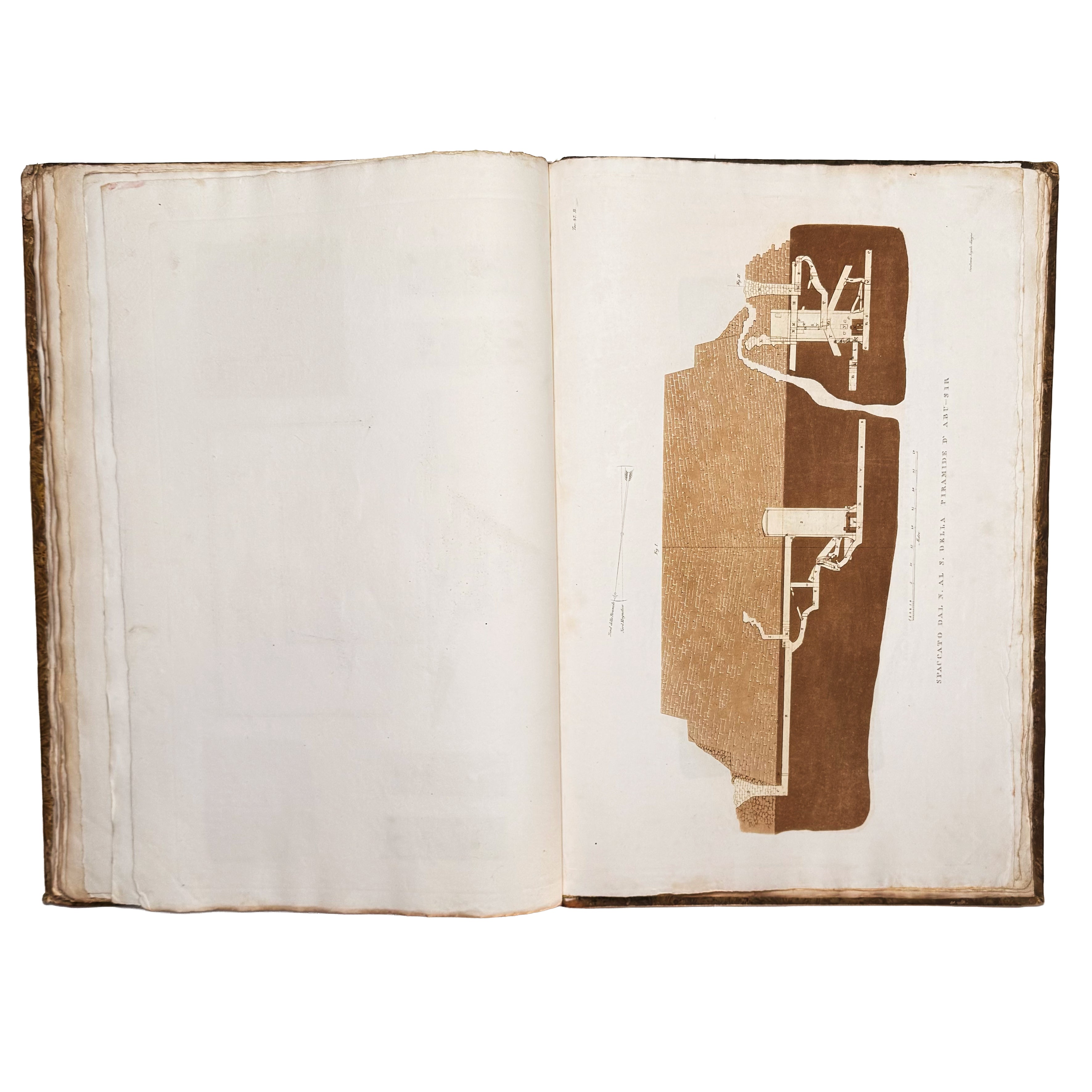 Atlante monumentale del Basso e dell'Alto Egitto by Segato, Girolamo; Valeriani, Domenico: a carefully chosen vignette of the 1837 illustrated wonders volume
