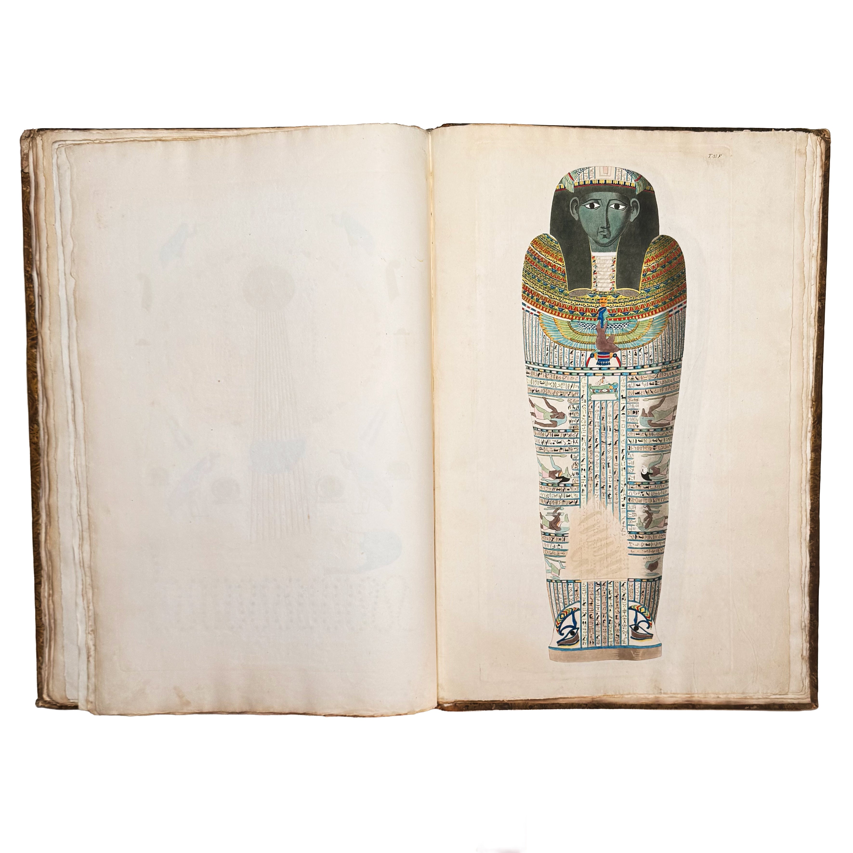 Atlante monumentale del Basso e dell'Alto Egitto by Segato, Girolamo; Valeriani, Domenico: a carefully chosen vignette of the 1837 illustrated wonders treatise