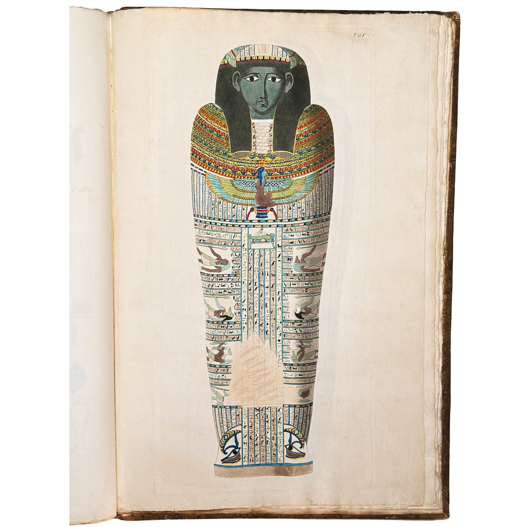 Atlante monumentale del Basso e dell'Alto Egitto by Segato, Girolamo; Valeriani, Domenico: a carefully chosen vignette of the 1837 illustrated wonders treatise