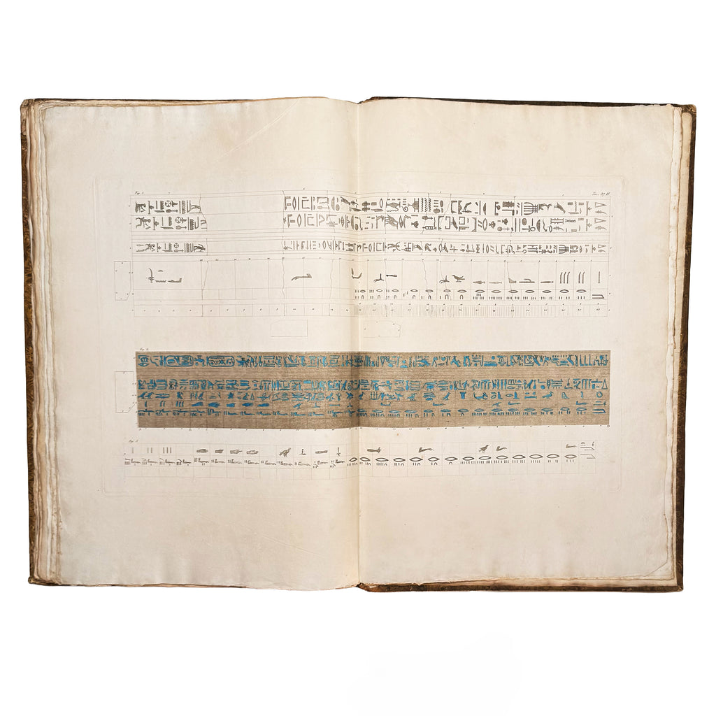 Atlante monumentale del Basso e dell'Alto Egitto by Segato, Girolamo; Valeriani, Domenico: a rare surviving image of the 1837 illustrated wonders edition
