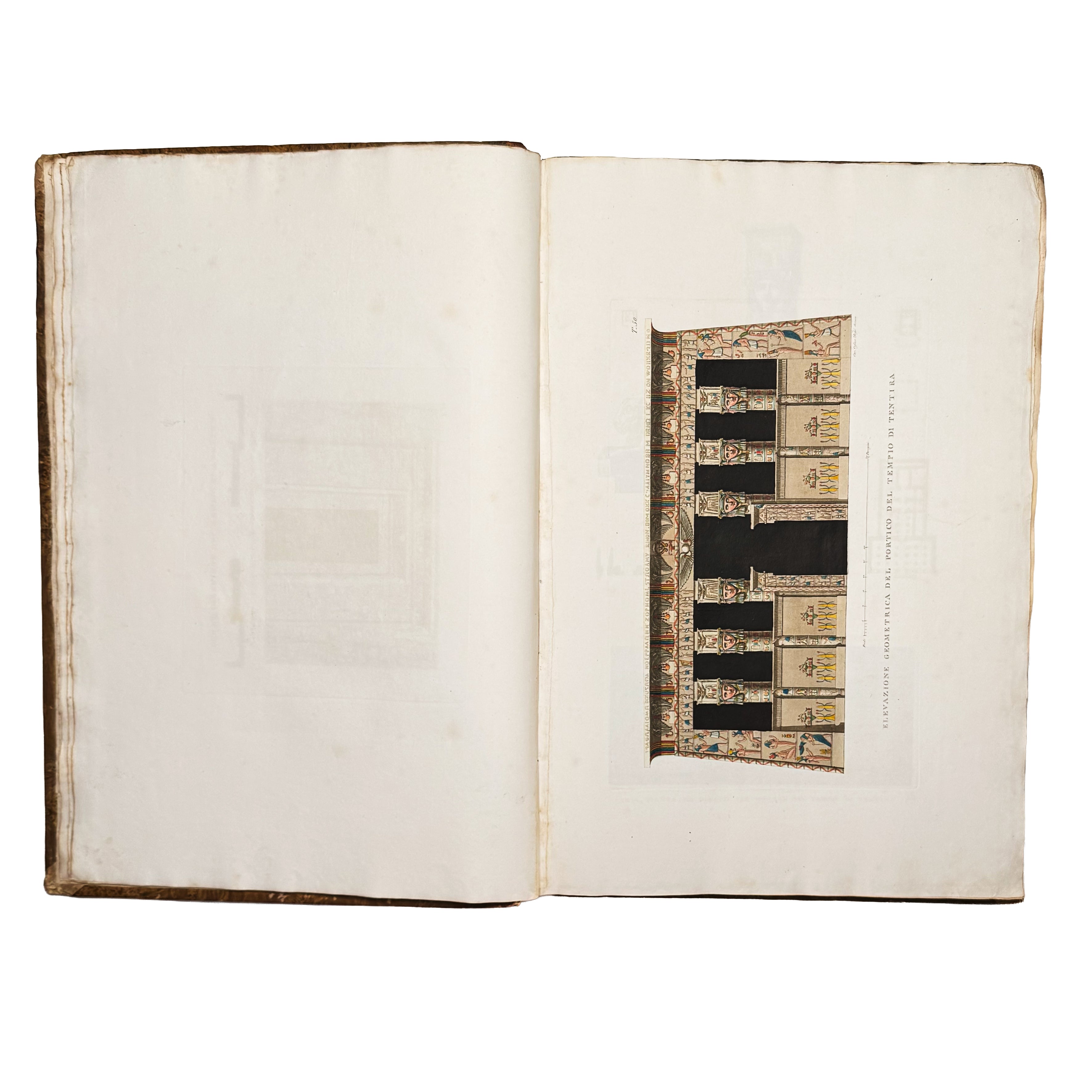 Atlante monumentale del Basso e dell'Alto Egitto by Segato, Girolamo; Valeriani, Domenico: a finely chosen detail from the 1837 illustrated wonders work